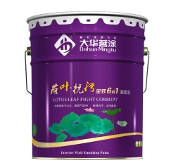 大连荷叶抗污全效6合1墙面漆